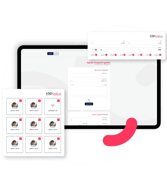 Toptalla software interface for creating automated smart discount campaigns