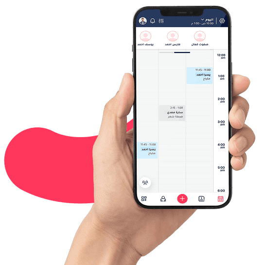 Toptalla interface for home beauty services